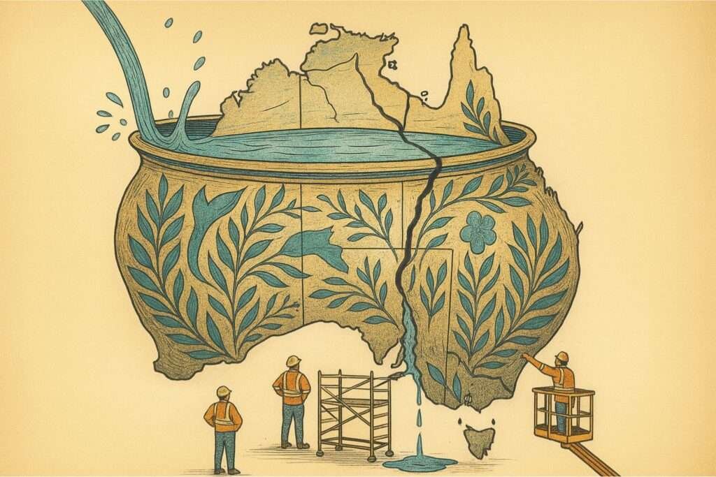 Australia As A Cracked Vessel