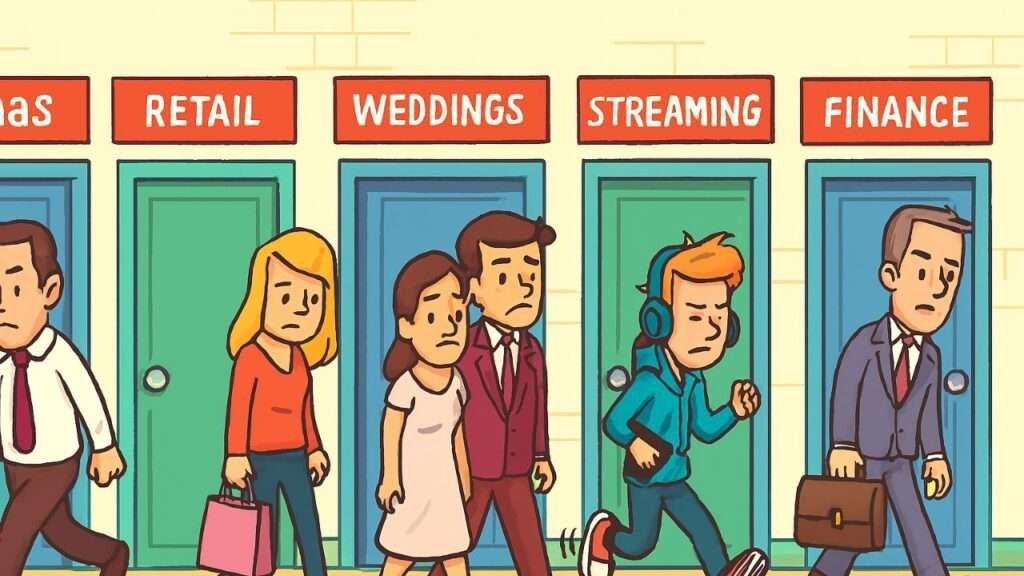 How churn relates to industries