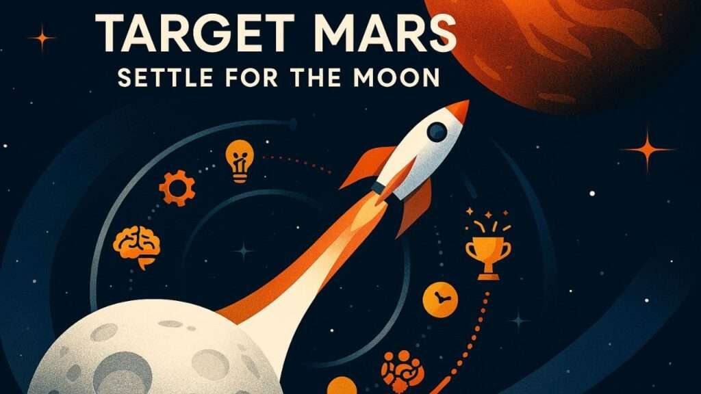 Target Mars Settle For The Moon