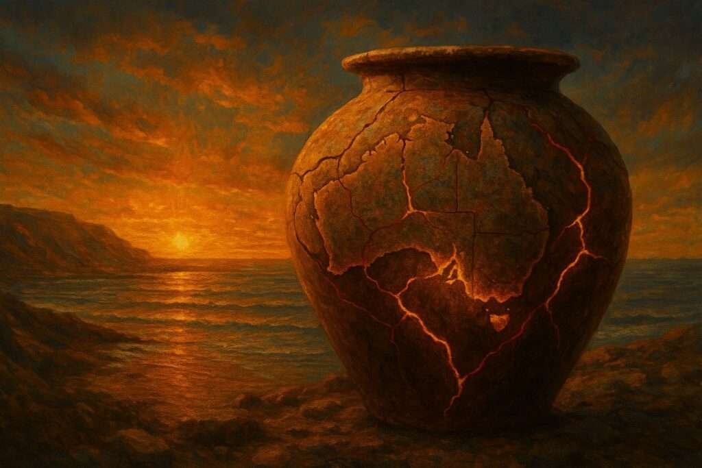 The imperfections of the Australian vessel